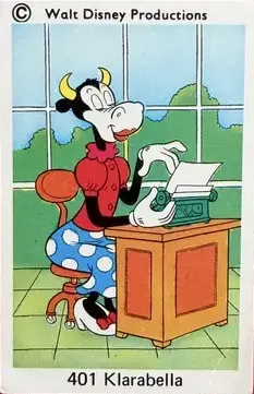 Clarabelle Cow — 1973-76 Disney Set Numbered #401