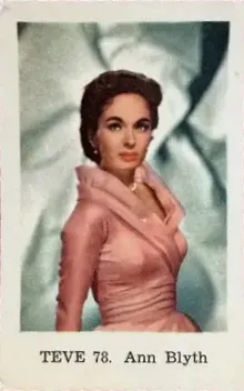 Ann Blyth — 1962 TEVE Set #78