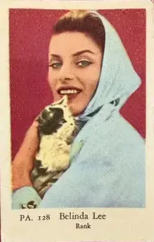 Belinda Lee — 1958 PA Set #128