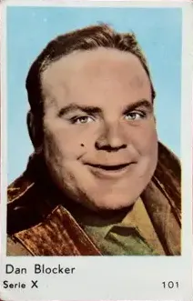 Dan Blocker — 1961 Serie X #101