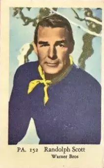 Randolph Scott — 1958 PA Set #152