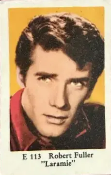Robert Fuller — 1962 E Set (Straight Letters) #113