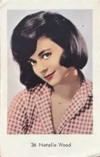 Natalie Wood — 1964 Numbered Set 1 (1-78) #36