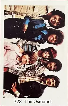 The Osmonds — 1974 Popbilder No Period II #723