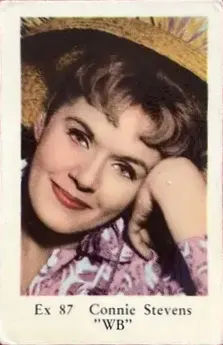 Connie Stevens — 1962 Ex Set #87