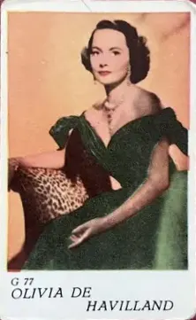 Olivia de Havilland — 1956 G Set (with Studio) #77