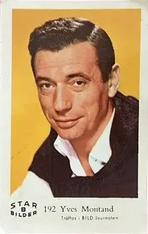 Yves Montand — 1962 Star Bilder B #192