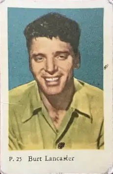 Burt Lancaster — 1958 P Set #25