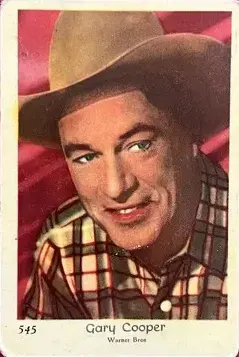 Gary Cooper — 1955 Numbered Set 8 (401-550) #545