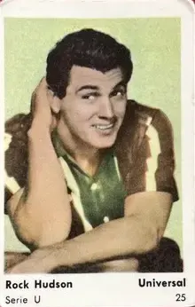 Rock Hudson — 1958 Serie U #25