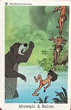 Mowgli — 1973-76 Disney Set Numbered #2