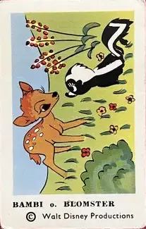 Bambi — 1973-76 Disney Set Numbered #30
