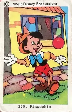 Pinocchio — 1973-76 Disney Set Numbered #260