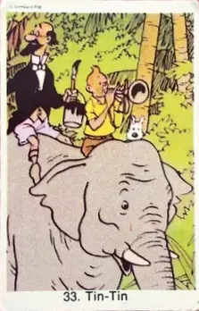 Tin-Tin — 1977-81 Comic & Children's Cards #33