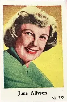 June Allyson — 1955 Nr Set (601-998) #722