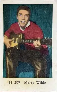 Marty Wilde — 1961 H Set #209