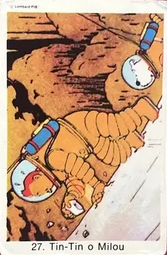 Tin-Tin o Milou — 1977-81 Comic & Children's Cards #27