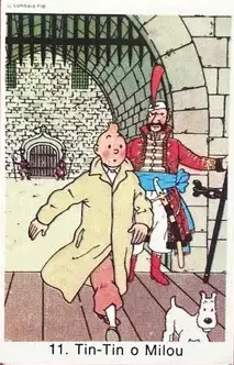 Tin-Tin o Milou — 1977-81 Comic & Children's Cards #11