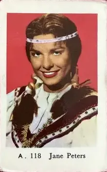 Jean Peters — 1961 A Set (Sans Serif) #118