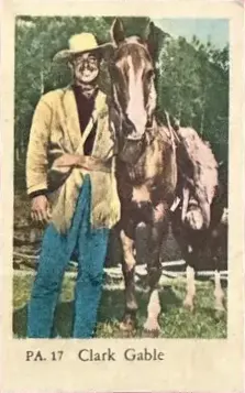 Clark Gable — 1958 PA Set #17