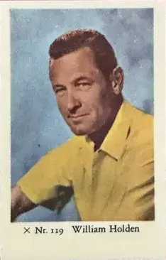 William Holden — 1958 X Nr Set #119