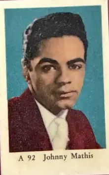 Johnny Mathis — 1959 A Set (Serif) #92