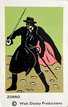 Zorro — 1963-73 Disney Set Unnumbered