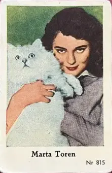 Märta Torén — 1955 Nr Set (601-998) #815