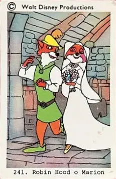 Robin Hood — 1973-76 Disney Set Numbered #241