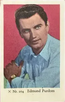 Edmund Purdom — 1958 X Nr Set #204