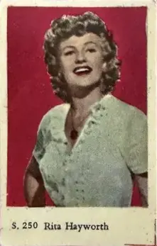 Rita Hayworth — 1957 S Set #250