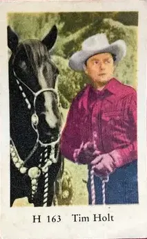 Tim Holt — 1961 H Set #163
