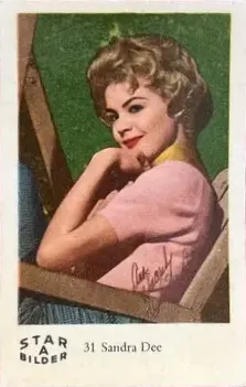 Sandra Dee — 1962 Star Bilder A #31