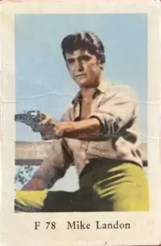 Mike Landon — 1963 F Set (Straight Letters) #78