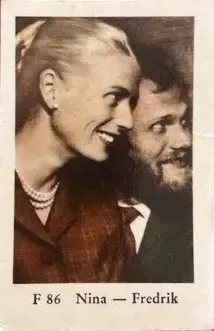 Nina & Frederik — 1963 F Set (Straight Letters) #86