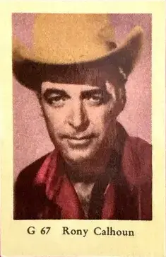 Rory Calhoun — 1964 G Set #67