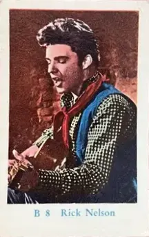 Ricky Nelson — 1960 B Set (Blue Text) #8
