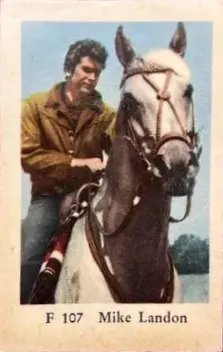 Mike Landon — 1963 F Set (Straight Letters) #107