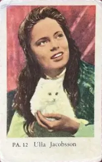 Ulla Jacobsson — 1958 PA Set #12