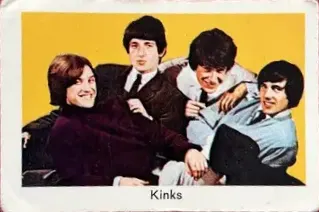 The Kinks — 1966-68 Popbilder Unnumbered Series