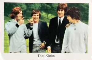 The Kinks — 1966-68 Popbilder Unnumbered Series
