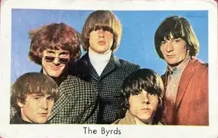 The Byrds — 1966-68 Popbilder Unnumbered Series