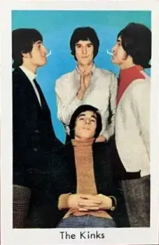 The Kinks — 1966-68 Popbilder Unnumbered Series