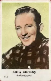 Bing Crosby — 1952 Numbered Set 7 (1-198) #143