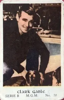 Clark Gable — 1952 Serie B (Colored) #70
