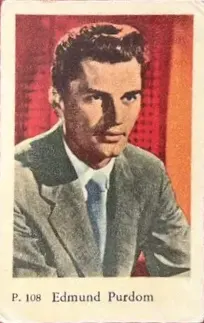 Edmund Purdom — 1958 P Set #108