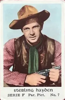 Sterling Hayden — 1956 Serie F #7