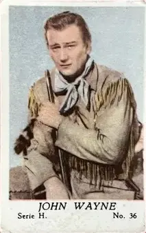 John Wayne — 1957 Serie H #36