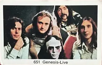 Genesis — 1974 Popbilder No Period I #651